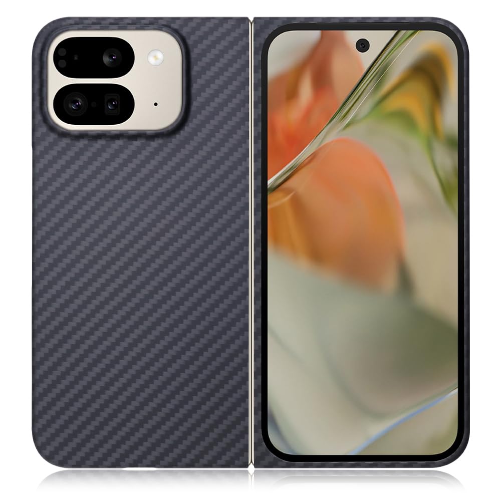 Amazon.co.jp: LOOF Google Pixel 9 Pro Fold 用 ケース カバー 背面型